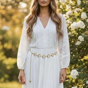 NEW Gold Moon Waist Chain Belt